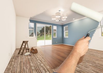 Rénovation peinture intérieure d'un logement